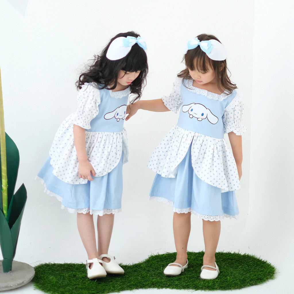 CINNAMOROLL SANRIO DRESS / SANRIO DRESS ANAK CINNAMOROLL / CIROLL DRESS
