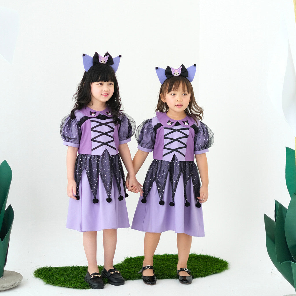 Little Ginger KUROMI DRESS / KUROMI SANRIO DRESS / SANRIO DRESS