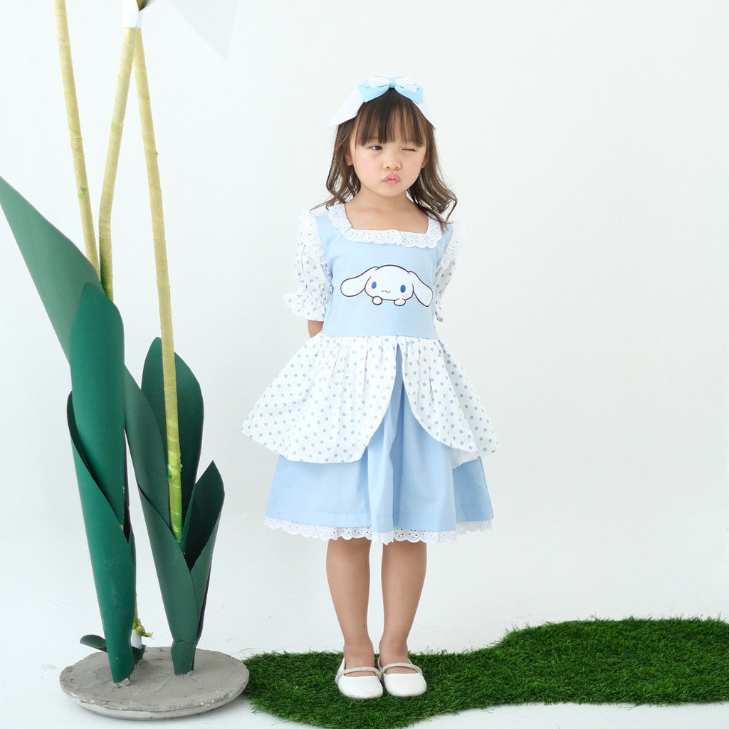 CINNAMOROLL SANRIO DRESS / SANRIO DRESS ANAK CINNAMOROLL / CIROLL DRESS