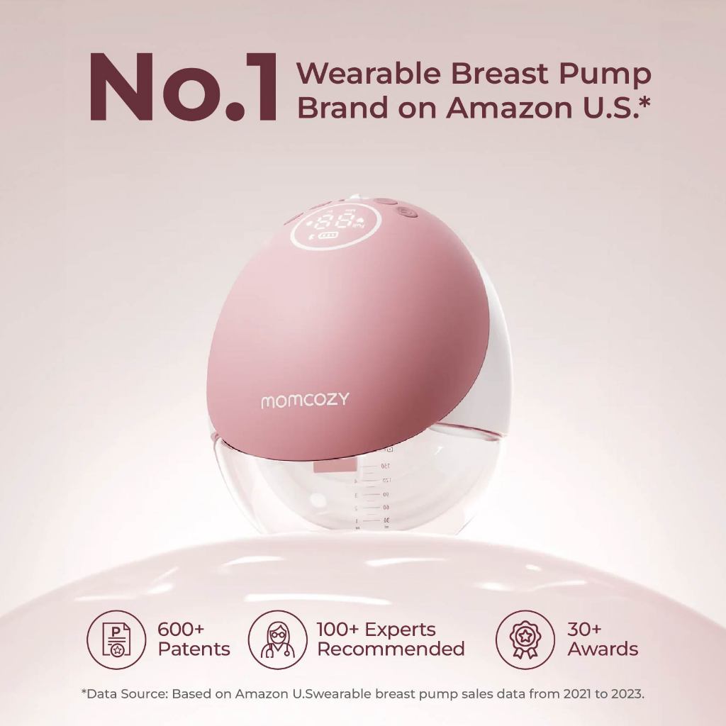 Momcozy | M9 | Mobile Flow Hands-Free Breast Pump | Pompa ASI | Wireless Breastpump | Pompa ASI Elektrik 1 pcs