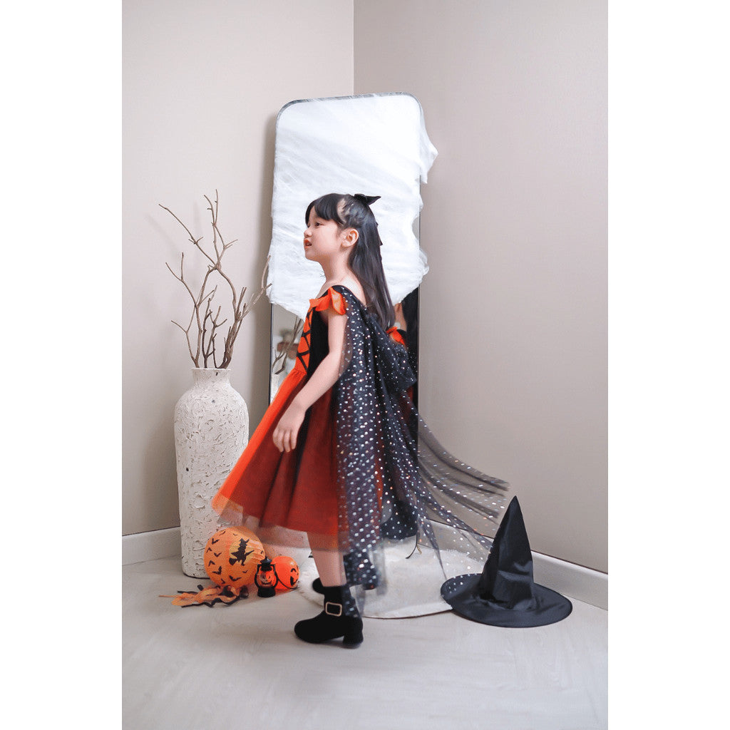 Little Ginger WITCH DRESS / HALLOWEEN DRESS / BAJU PENYIHIR / DRESS HALLOWEEN