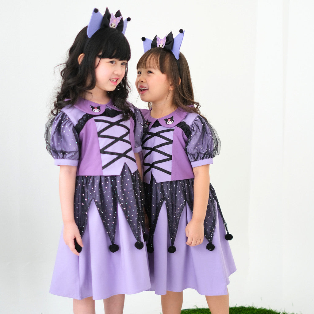 Little Ginger KUROMI DRESS / KUROMI SANRIO DRESS / SANRIO DRESS