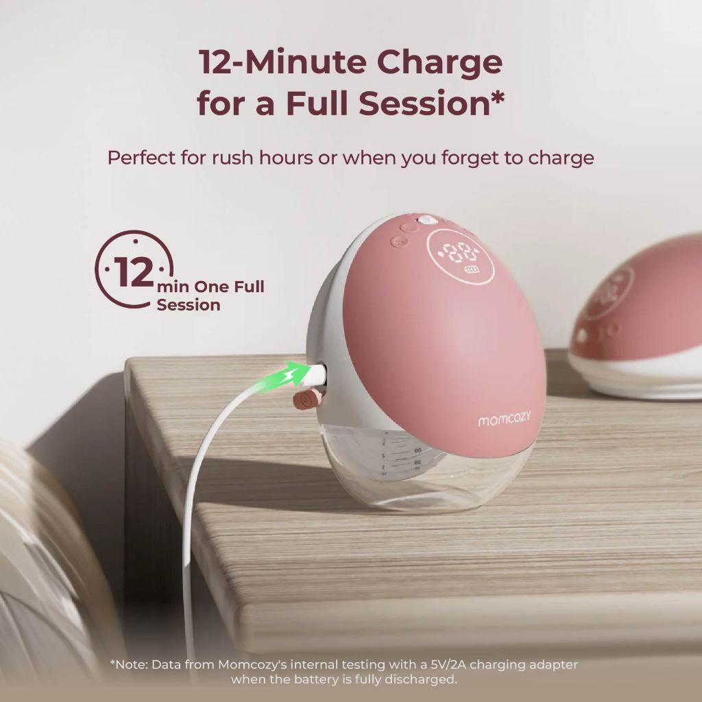 Momcozy | M9 | Mobile Flow Hands-Free Breast Pump | Pompa ASI | Wireless Breastpump | Pompa ASI Elektrik 1 pcs
