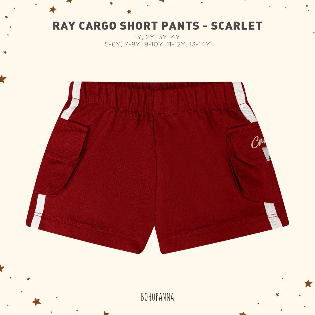 BOHOPANNA - RAY CARGO SHORT PANTS - CELANA PENDEK ANAK