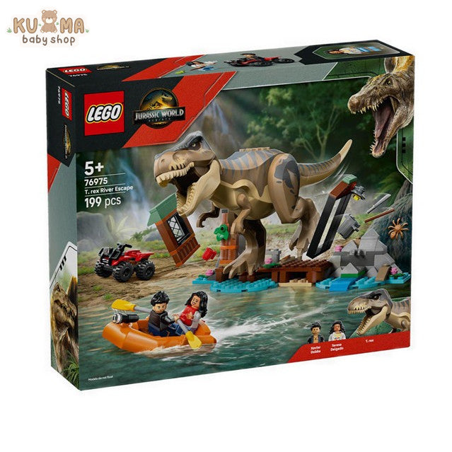 LEGO Jurassic World T. rex River Escape - 76975
