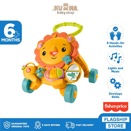 Fisher-Price Musical Lion Walker Infant Toy - Mainan Walker Anak