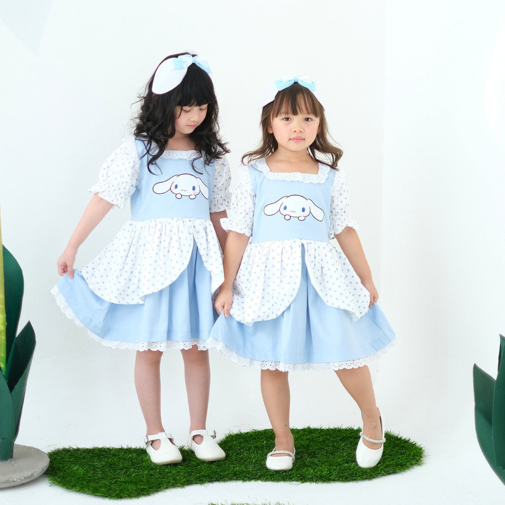 CINNAMOROLL SANRIO DRESS / SANRIO DRESS ANAK CINNAMOROLL / CIROLL DRESS
