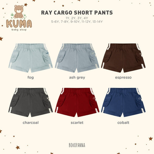BOHOPANNA - RAY CARGO SHORT PANTS - CELANA PENDEK ANAK