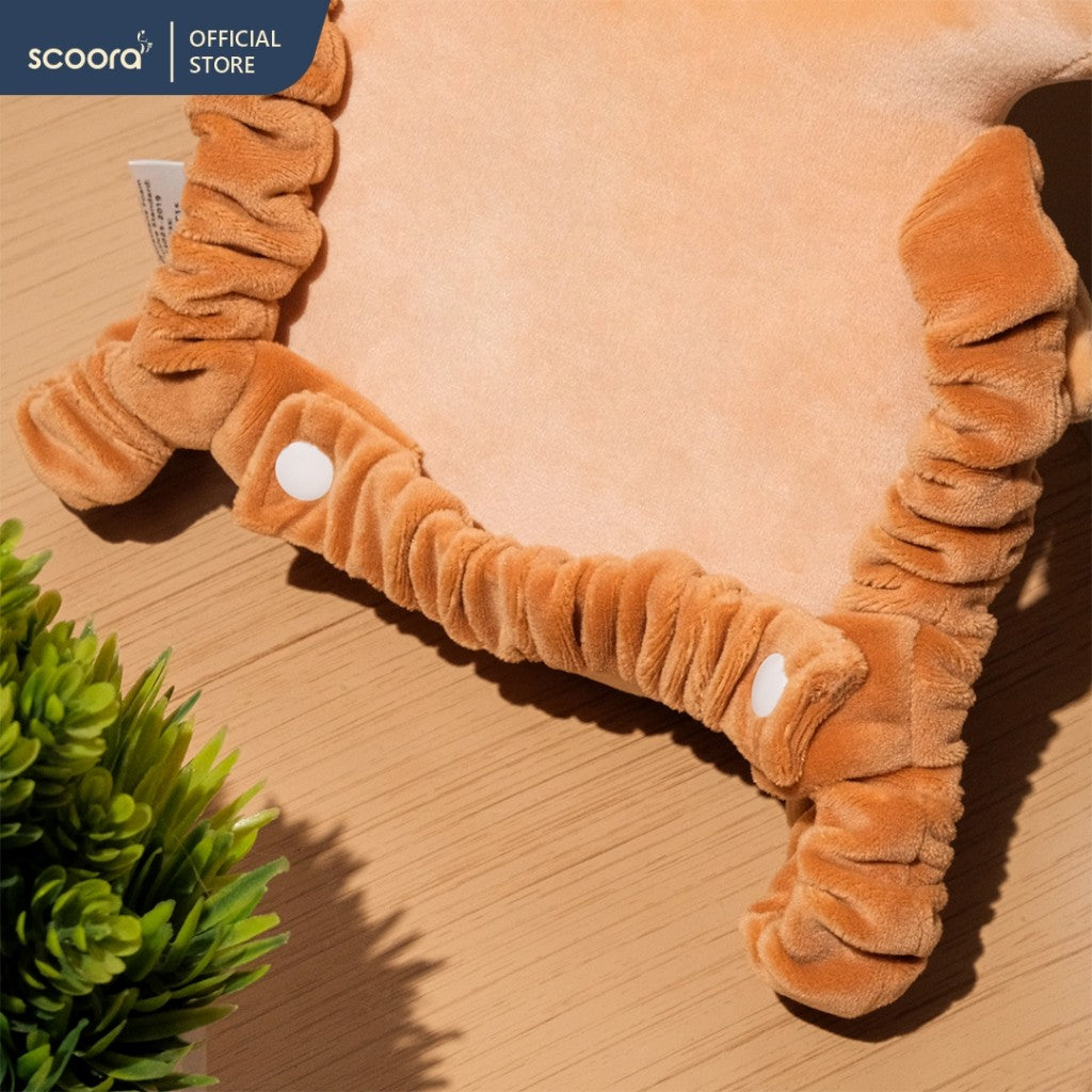 SCOORA Bantal Pelindung Kepala dan Leher Bayi Model Ransel Anti Bentur Bagian Belakang