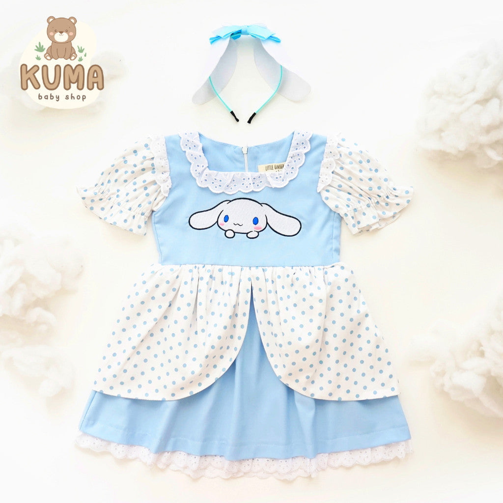 CINNAMOROLL SANRIO DRESS / SANRIO DRESS ANAK CINNAMOROLL / CIROLL DRESS