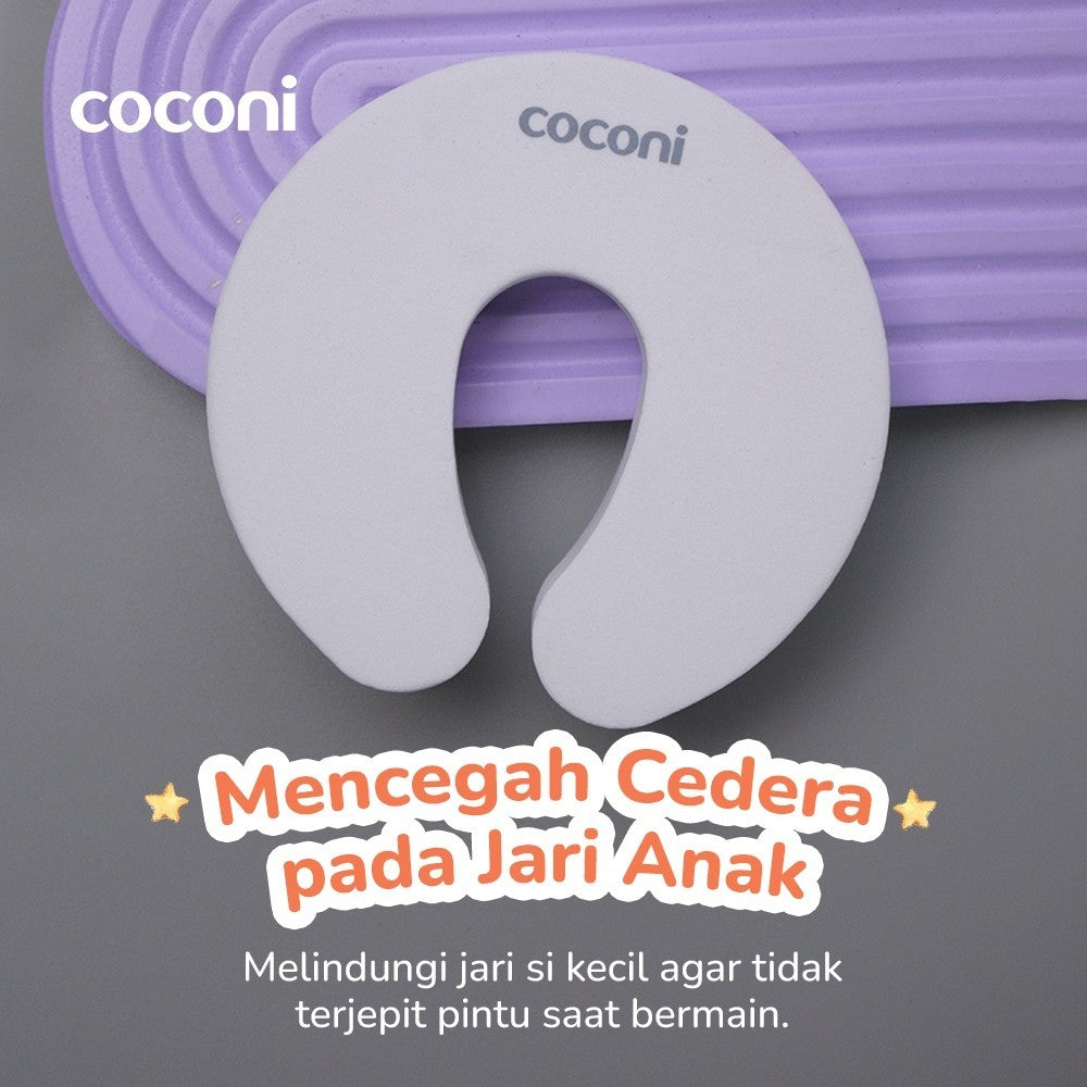 COCONI Finger Pinch Guard – Ganjalan Pintu Pengaman Pintu Anti Jepit Jari untuk Anak | Safety Door Stopper