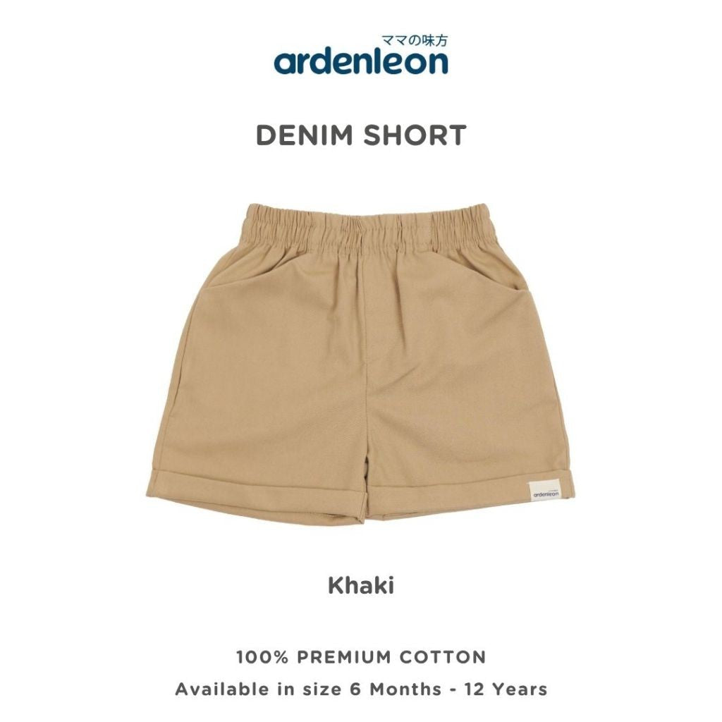 ARDENLEON Celana Pendek Anak Denim Short Chinos