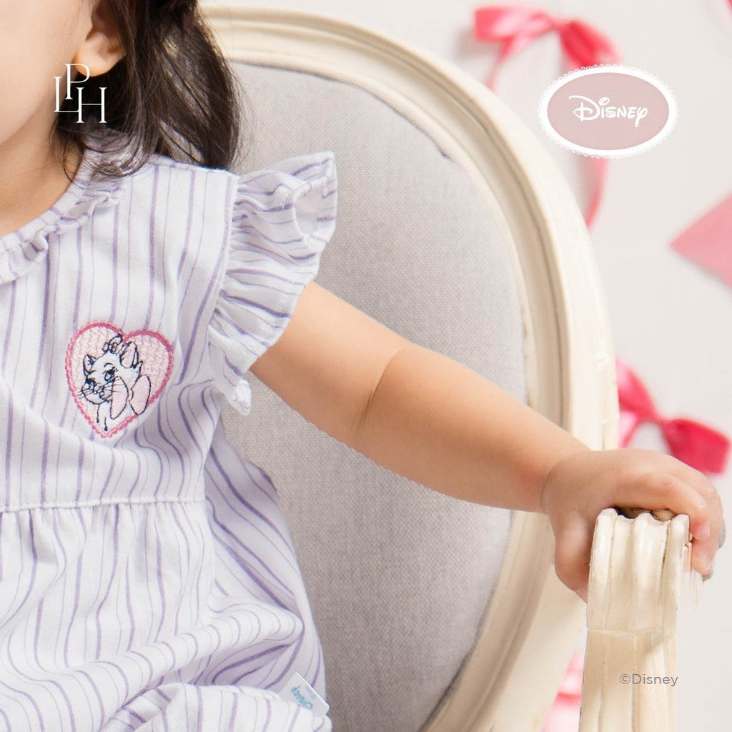 Little Palmerhaus - Disney Marie Girl Romper (Romper Bayi Perempuan)