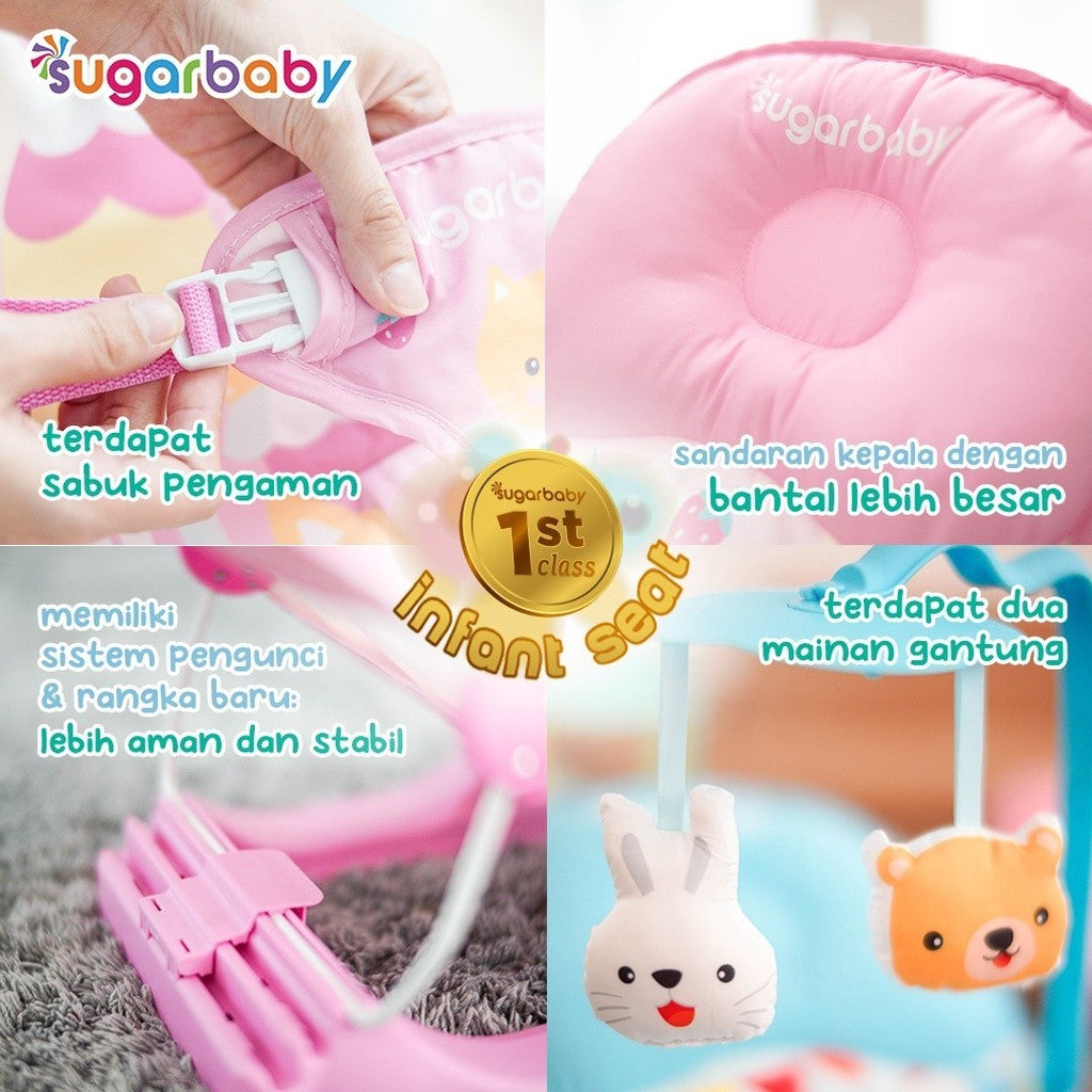 Sugarbaby 1stClass Infant Seat - Kursi musik & getar bayi-kursi lipat bayi