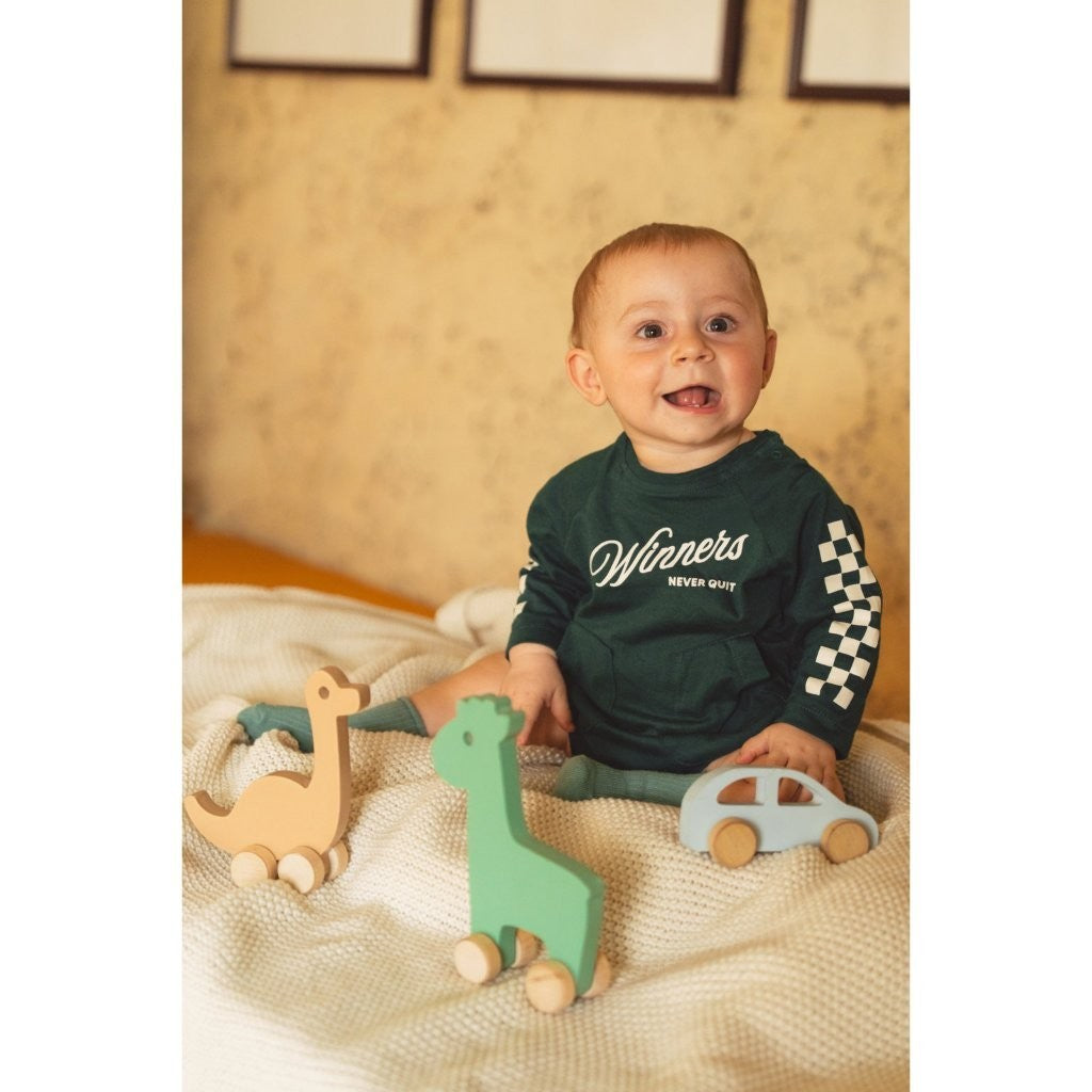 BOHOPANNA - LONG SLEEVE PLAYSUIT 2547 - JUMPER BAYI