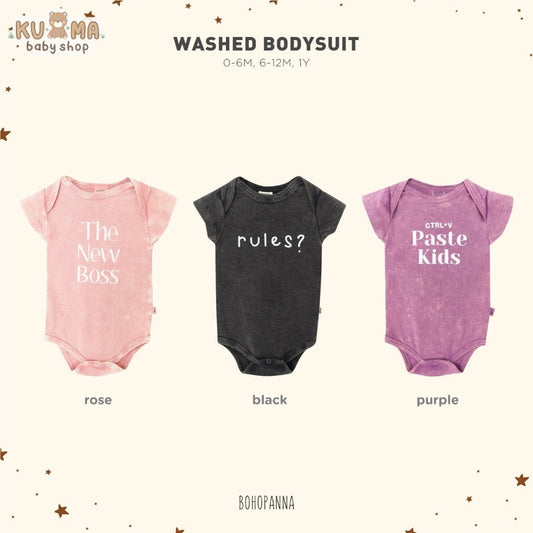 BOHOPANNA - WASHED BODYSUIT 2546 - Jumper Bayi