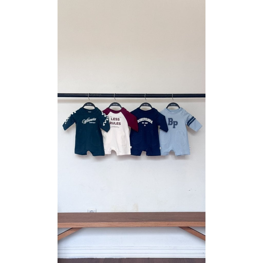 BOHOPANNA - LONG SLEEVE PLAYSUIT 2547 - JUMPER BAYI