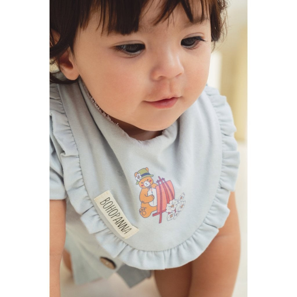 BOHOPANNA - BIB RUFFLE 2536 - SLABER BAYI - CELEMEK BAYI