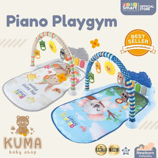 Baby Gym | BEBE SMART Piano Playgym | Play Gym Bayi | Playmate Bayi | Piano Playmat | Mainan Musik