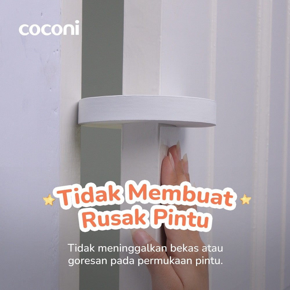 COCONI Finger Pinch Guard – Ganjalan Pintu Pengaman Pintu Anti Jepit Jari untuk Anak | Safety Door Stopper