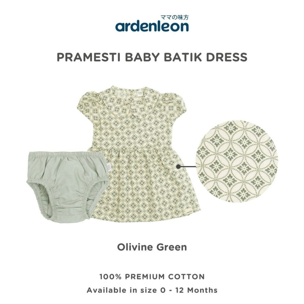 ARDENLEON Dress Bayi Pramesti Baby Batik Dress