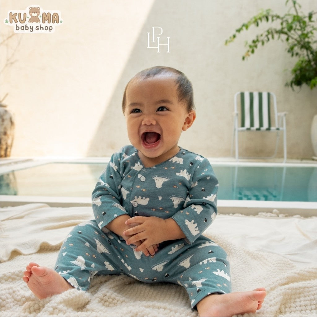Little Palmerhaus - Little Wear Long Set (Setelan Bayi Lengan Panjang) 34.0