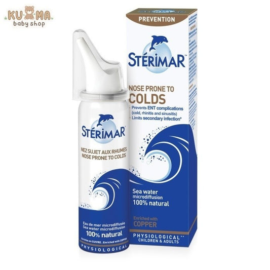 STERIMAR NOSE PRONE TO COLDS 50 ML SEA WATER MICRODIFFUSION 100%
