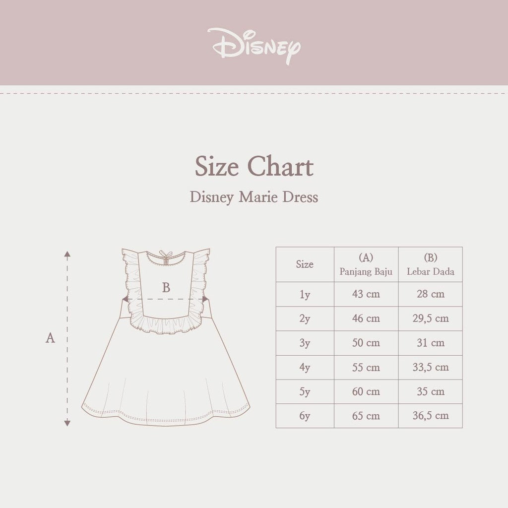 Little Palmerhaus - Disney Marie Dress(Dress Anak)