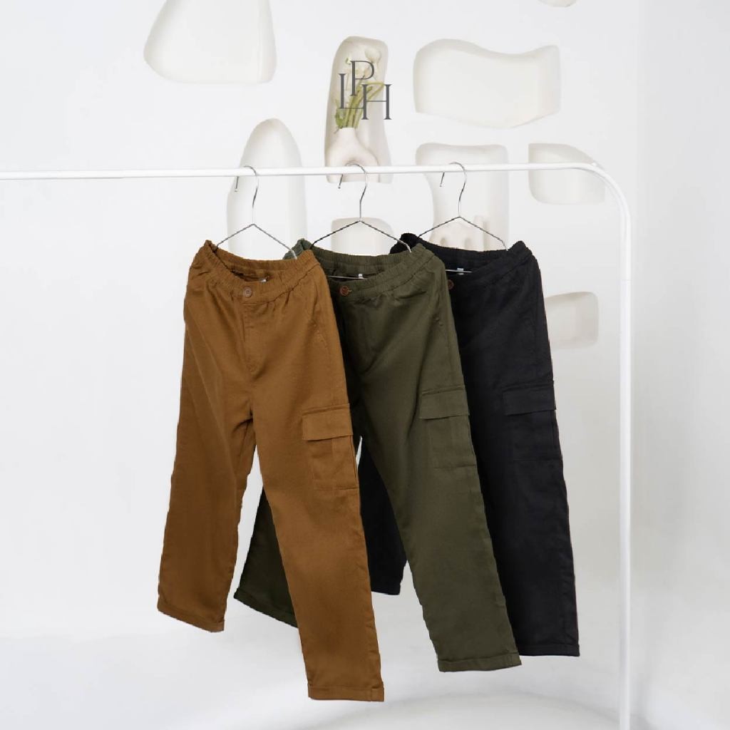 Little Palmerhaus - Long Cargo Pants (Celana Cargo Anak) 2.0