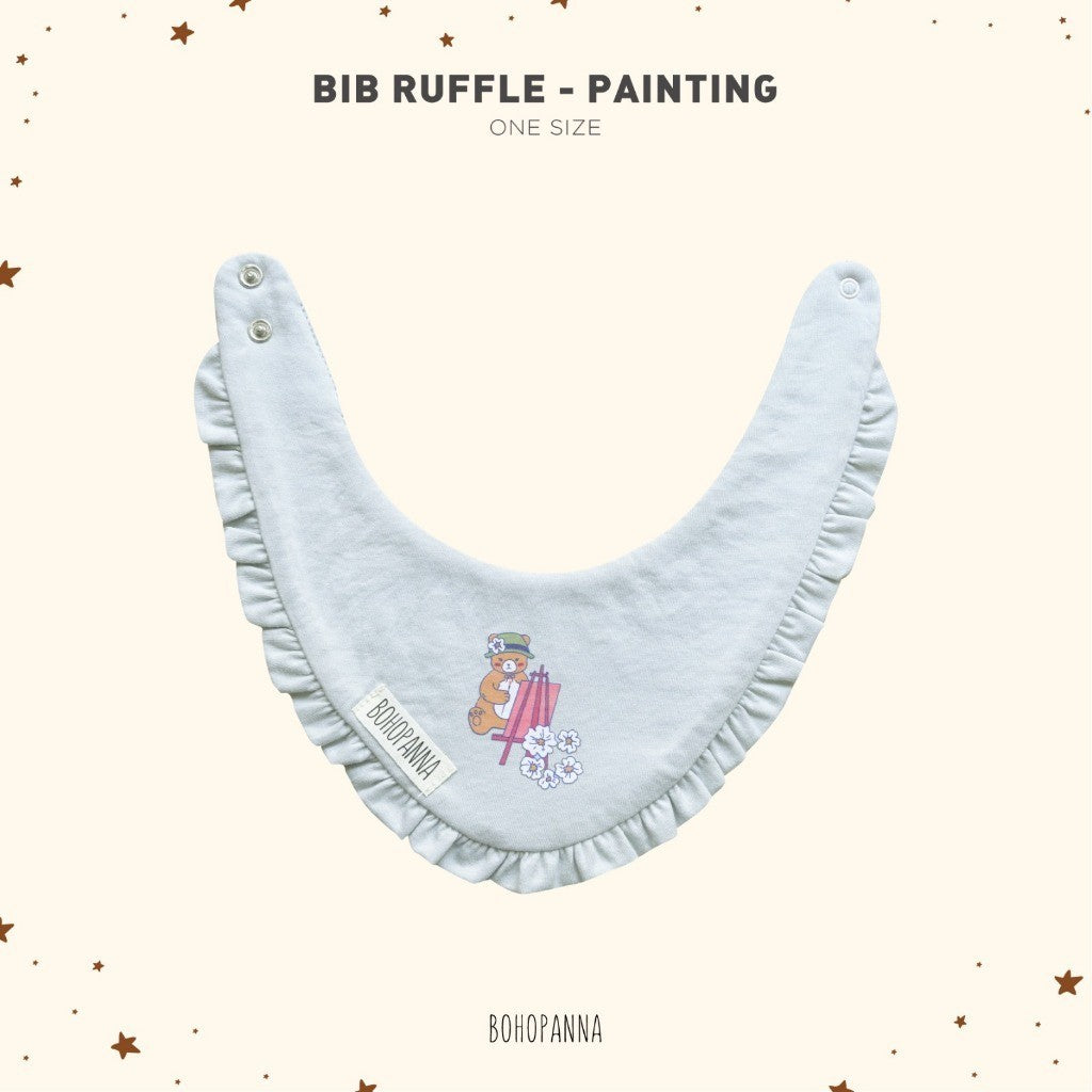 BOHOPANNA - BIB RUFFLE 2536 - SLABER BAYI - CELEMEK BAYI