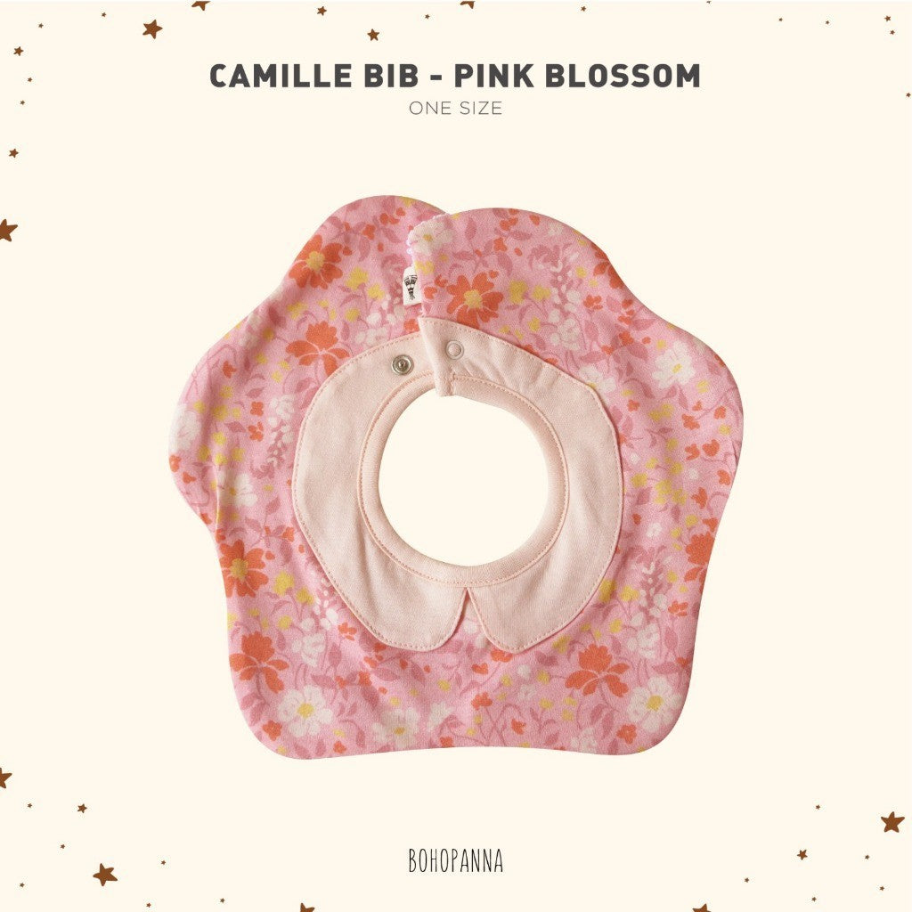 BOHOPANNA - BIB CAMILLE 2536 - Slabber Bayi Perempuan