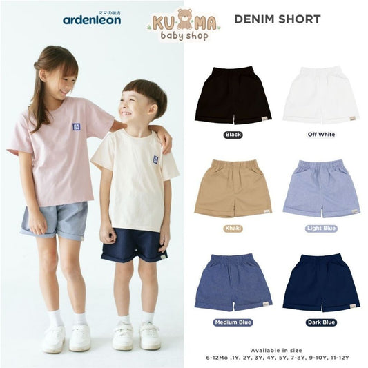 ARDENLEON Celana Pendek Anak Denim Short Chinos