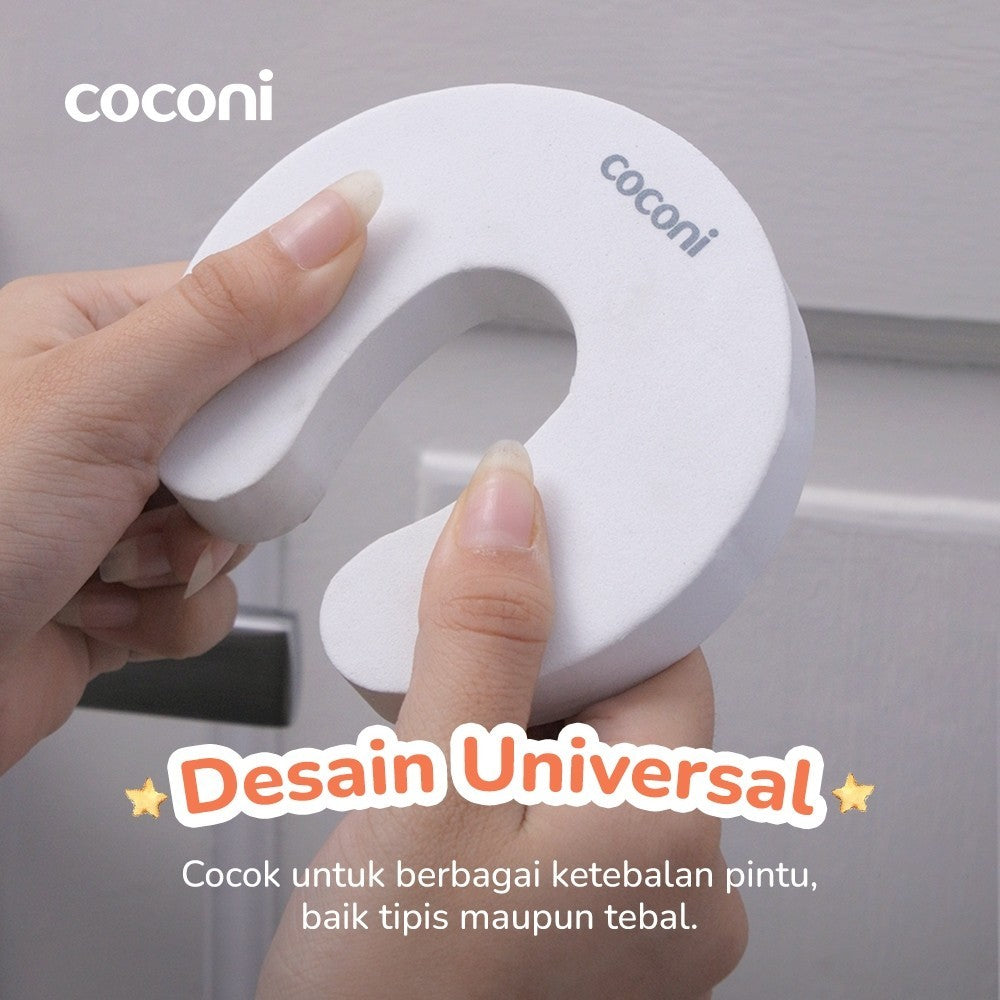 COCONI Finger Pinch Guard – Ganjalan Pintu Pengaman Pintu Anti Jepit Jari untuk Anak | Safety Door Stopper