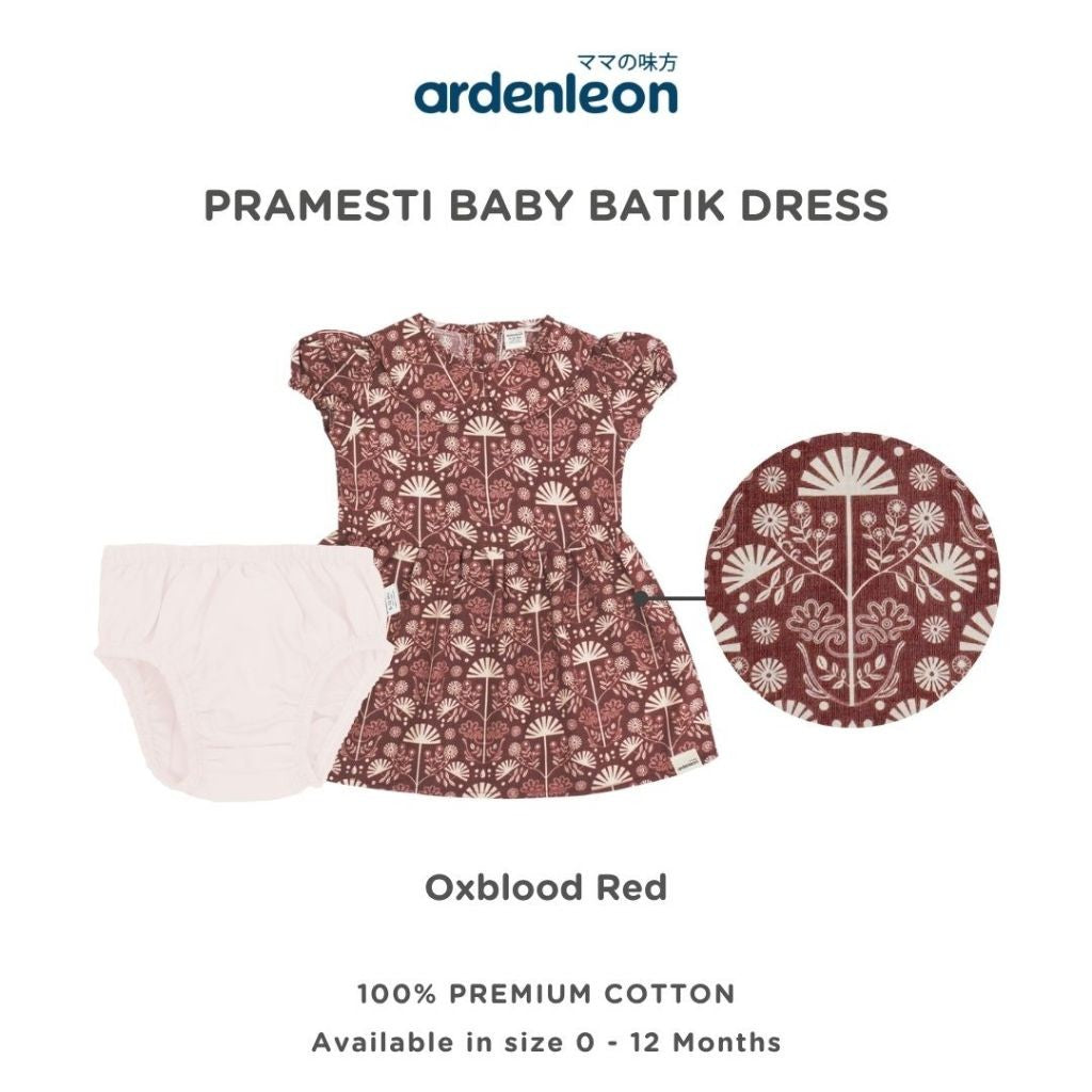 ARDENLEON Dress Bayi Pramesti Baby Batik Dress