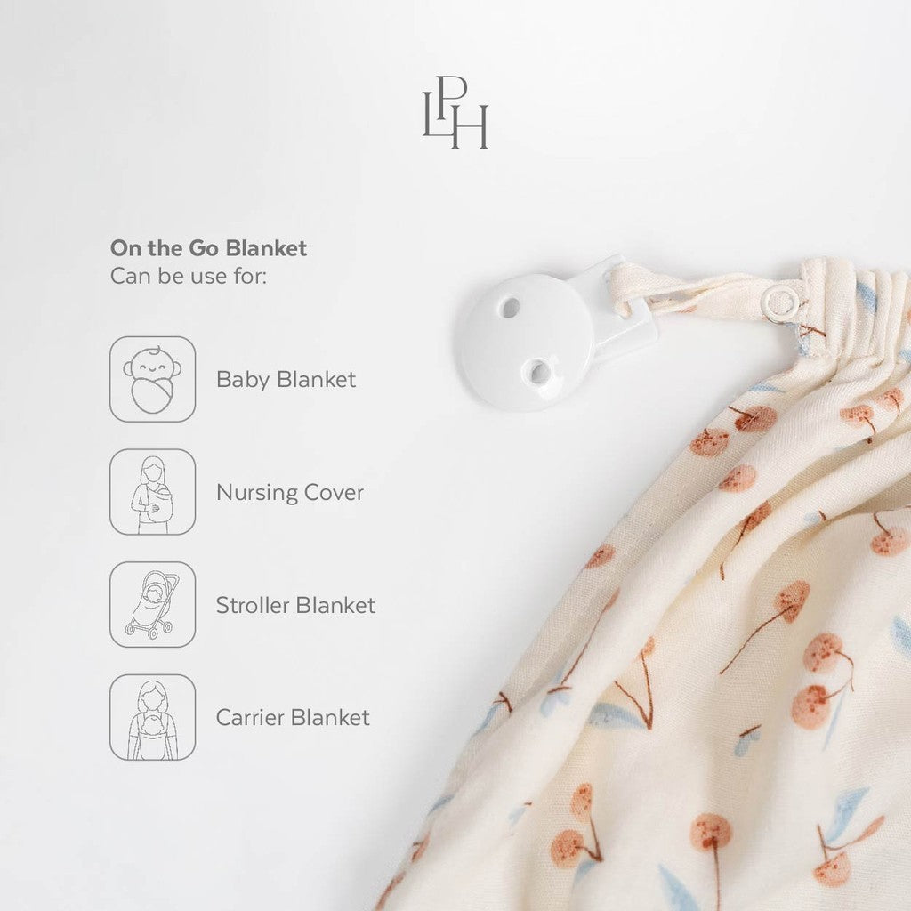 Little Palmerhaus - On The Go Blanket (Selimut Bayi Multifungsi)