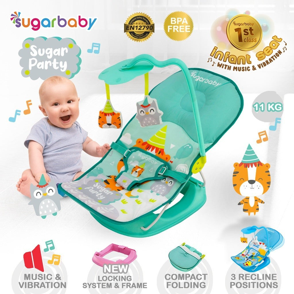 Sugarbaby 1stClass Infant Seat - Kursi musik & getar bayi-kursi lipat bayi