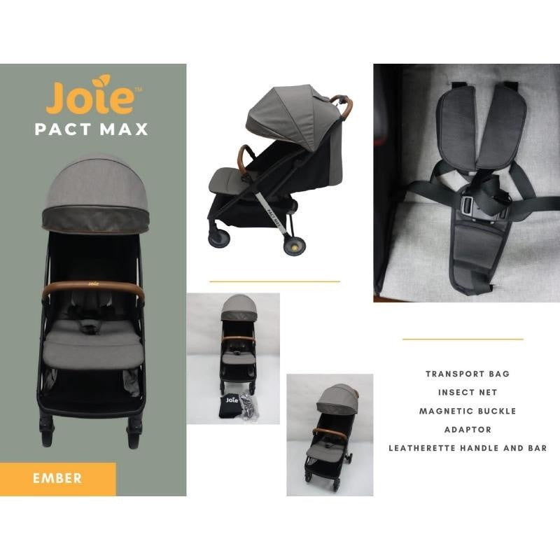 Stroller Joie Pact Max With Magnetic Buckle Kereta Dorong Bayi