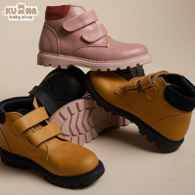 WEARLUCA Marvel - Sepatu Boots Anak Laki Laki Perempuan