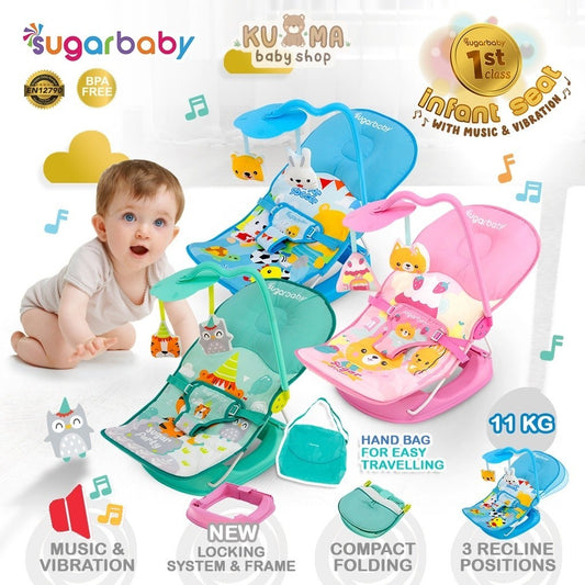 Sugarbaby 1stClass Infant Seat - Kursi musik & getar bayi-kursi lipat bayi