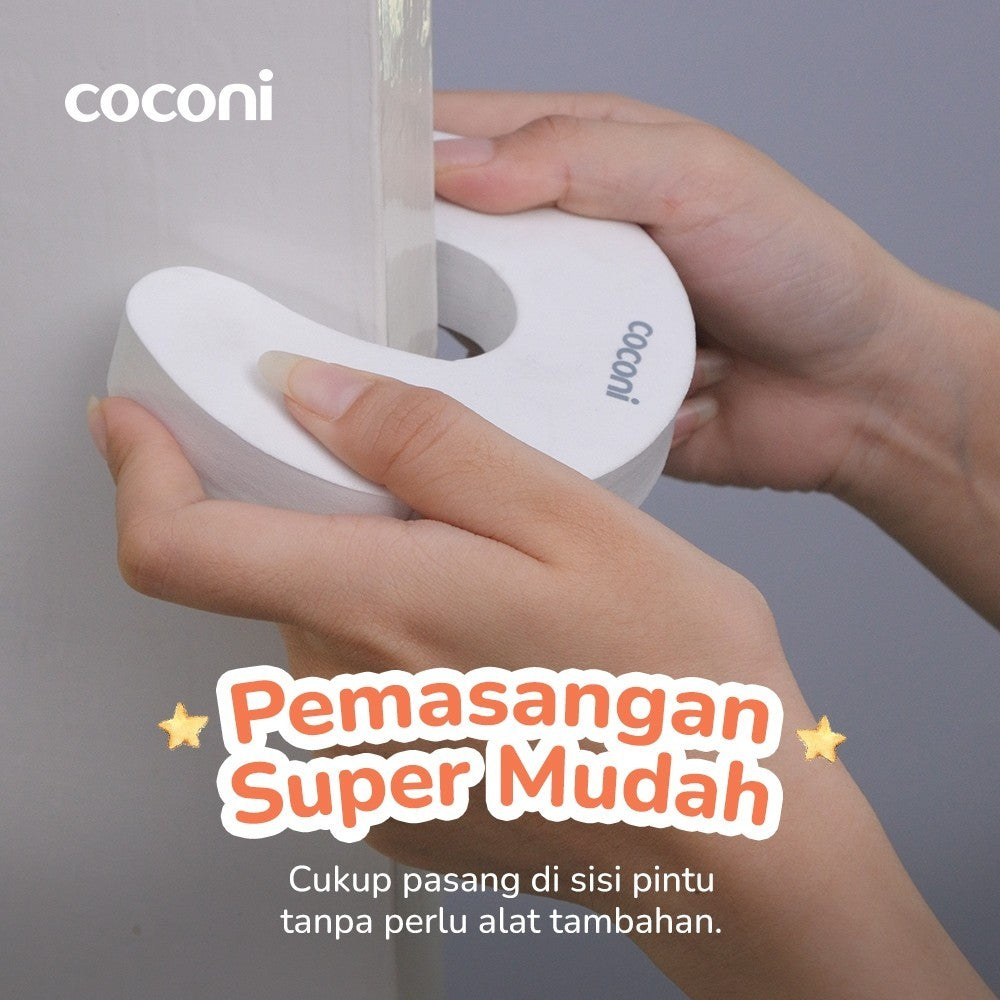 COCONI Finger Pinch Guard – Ganjalan Pintu Pengaman Pintu Anti Jepit Jari untuk Anak | Safety Door Stopper
