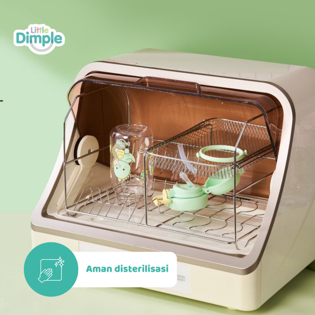 Little Dimple Flip-It Kid's Water Bottle - Botol Minum Anak Tritan BPA Free