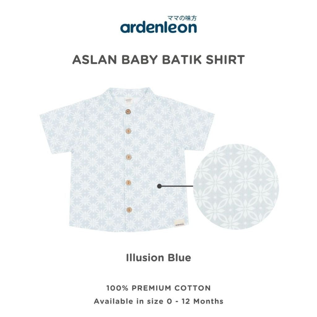ARDENLEON Atasan Bayi Aslan Baby Batik Shirt