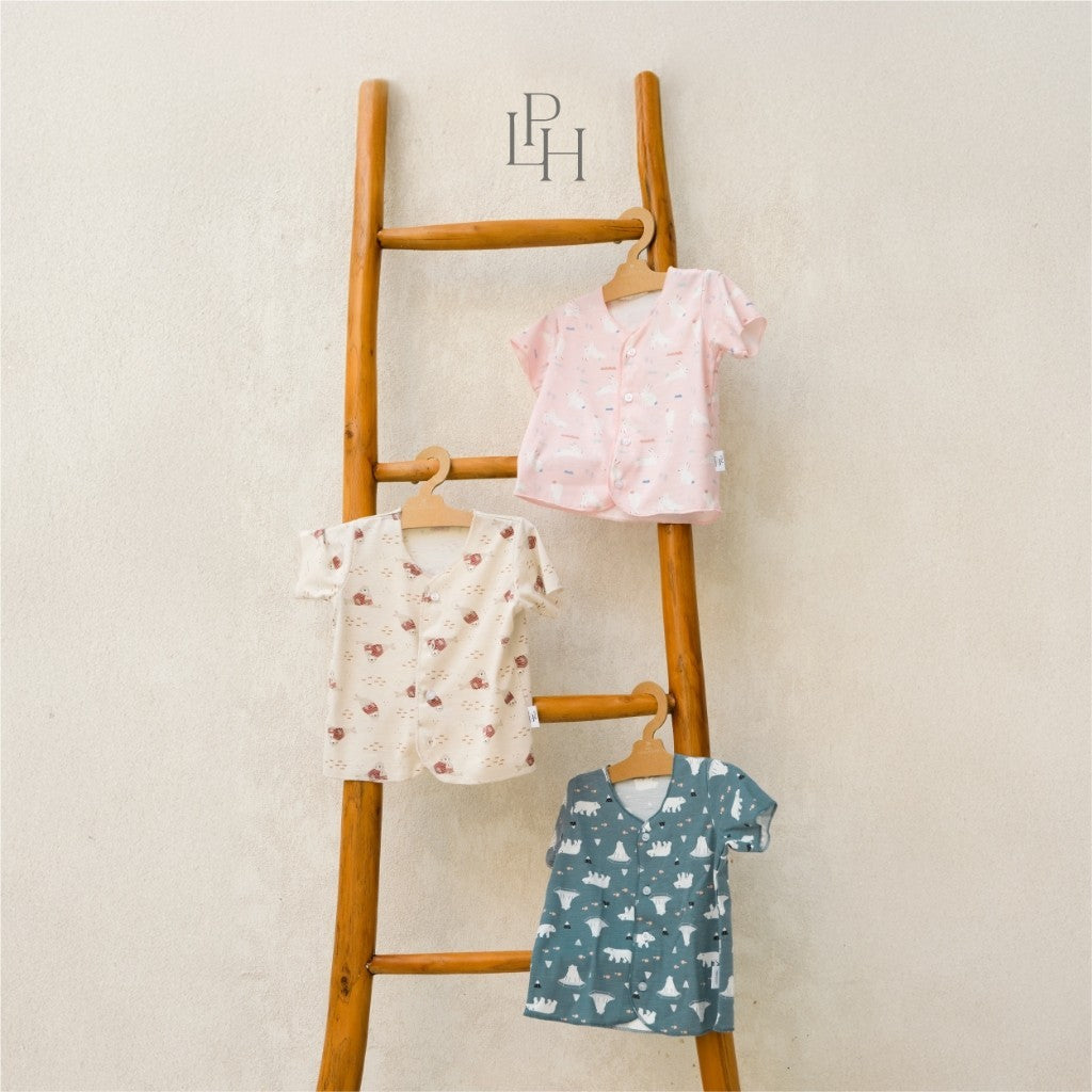 Little Palmerhaus - Little Wear Short Set (Setelan Bayi Lengan Pendek)