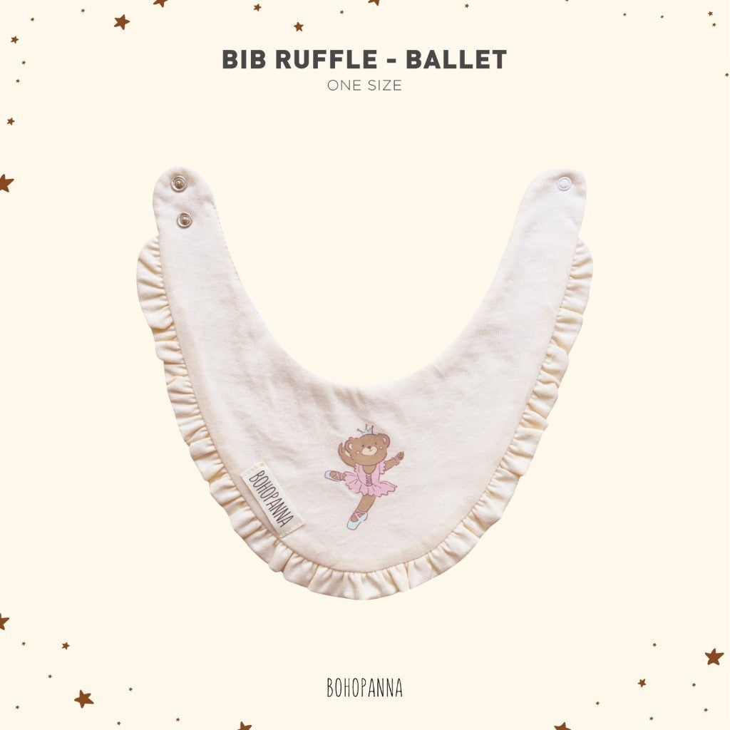 BOHOPANNA - BIB RUFFLE 2536 - SLABER BAYI - CELEMEK BAYI