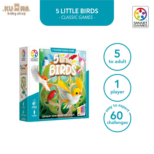 SmartGames 5 Little Birds Mainan Edukasi Anak