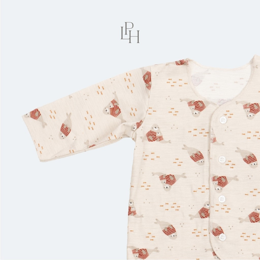 Little Palmerhaus - Little Wear Long Set (Setelan Bayi Lengan Panjang) 34.0