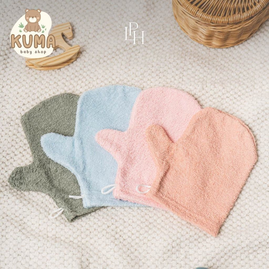 Little Palmerhaus - Bam & Boo Bamboo Washmitt SET OF 2 (Waslap Bayi) 21.0