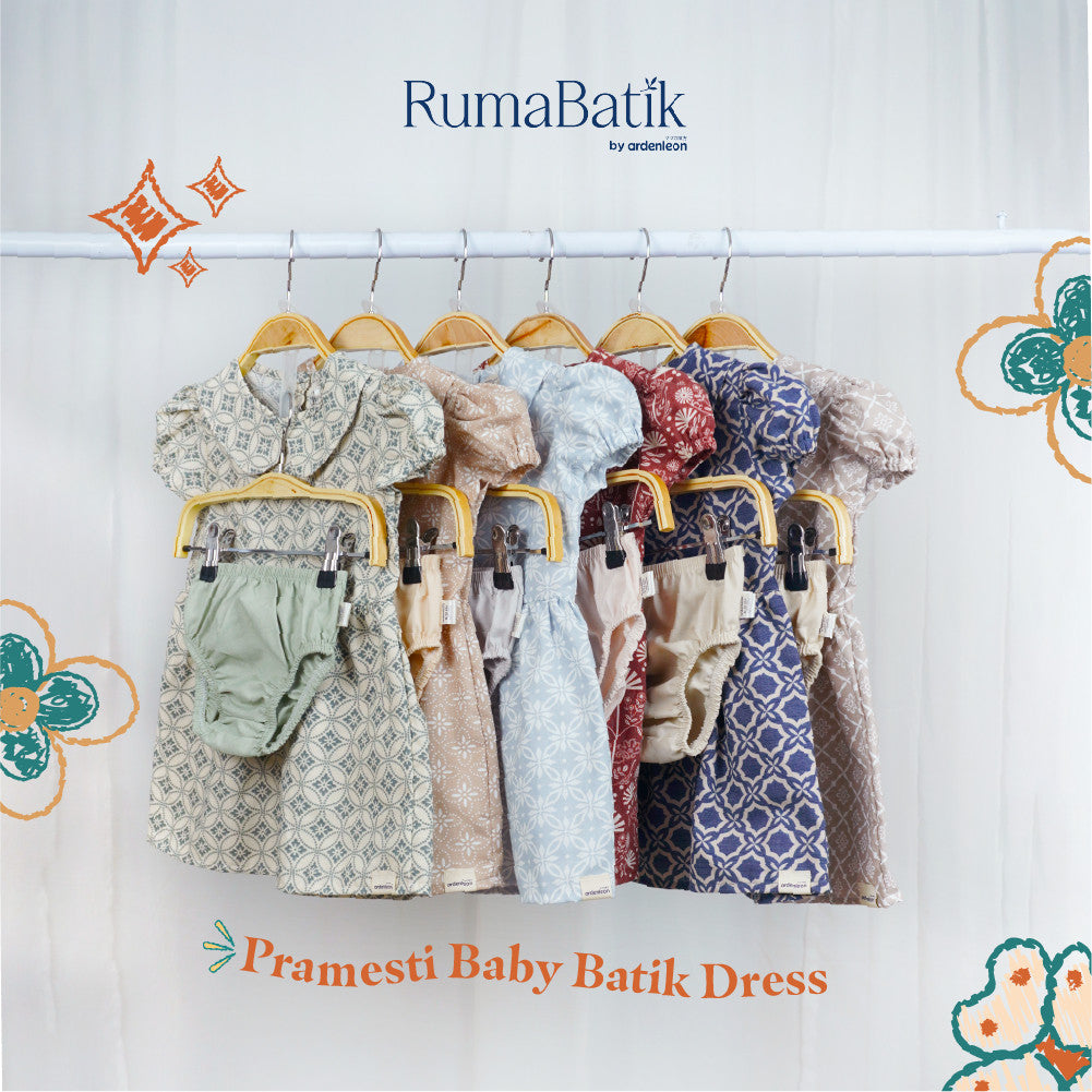 ARDENLEON Dress Bayi Pramesti Baby Batik Dress