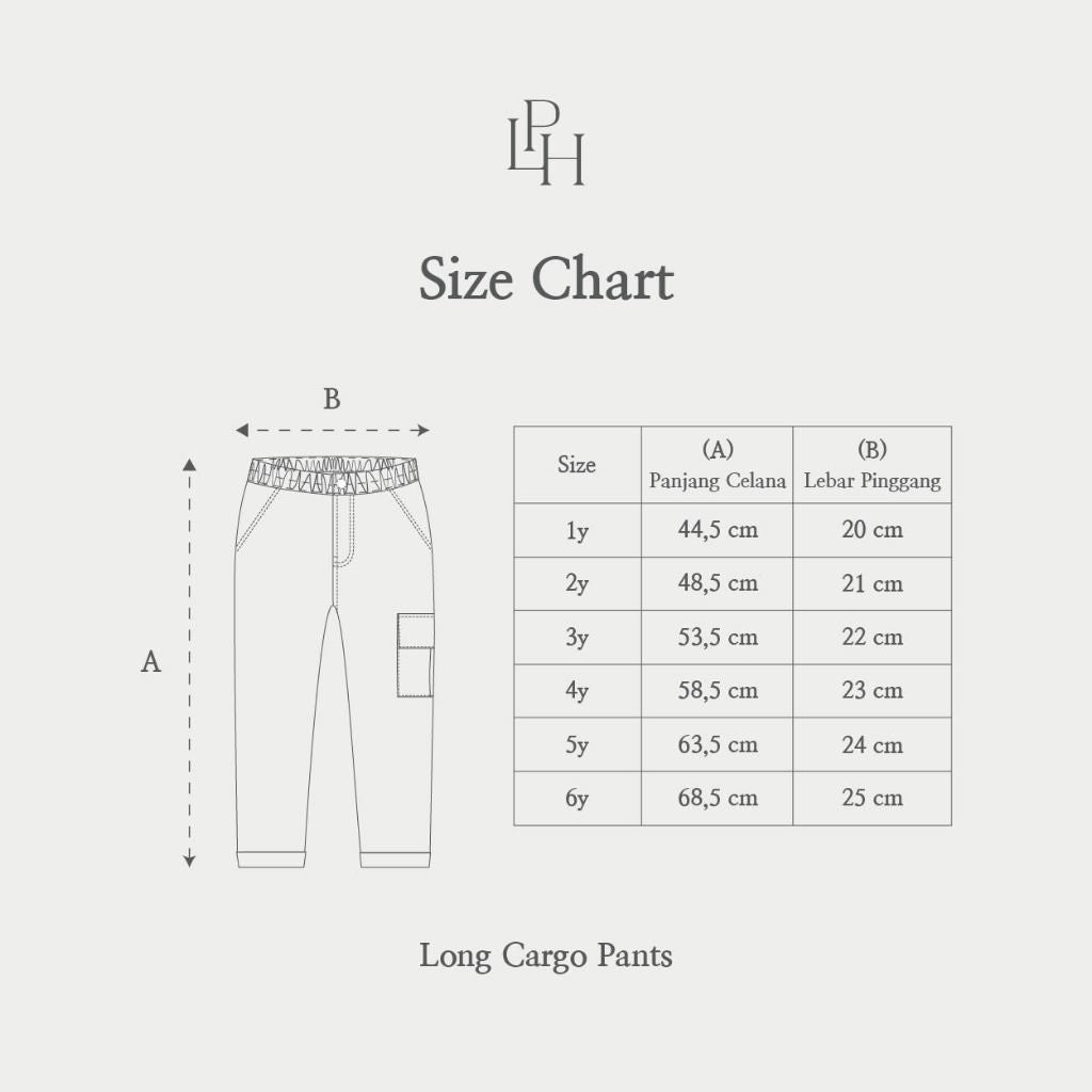 Little Palmerhaus - Long Cargo Pants (Celana Cargo Anak) 2.0