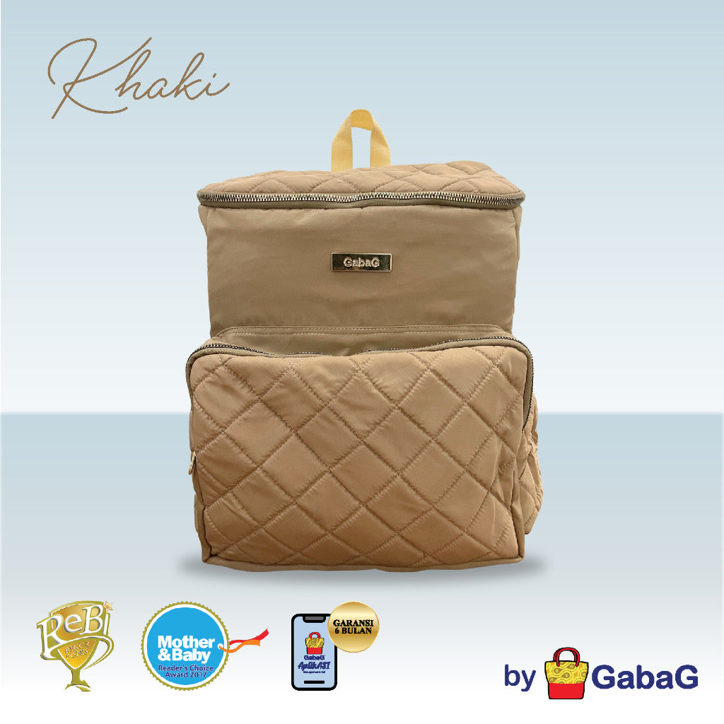 Gabag Diaper Bag VENTI Ransel Multifungsi – Ringan - Laptop - tahan Air